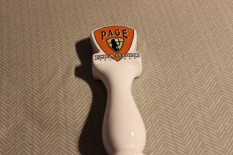 Page Klassic beer tap...