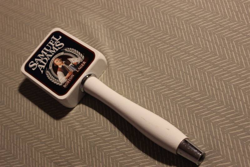 Samuel Adams boston lager beer tap...