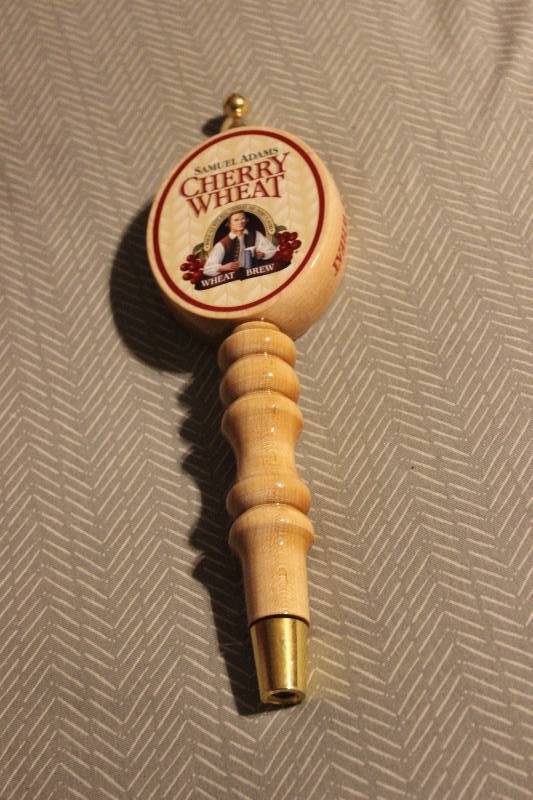 Samuel Adams wheat brew beer tap...