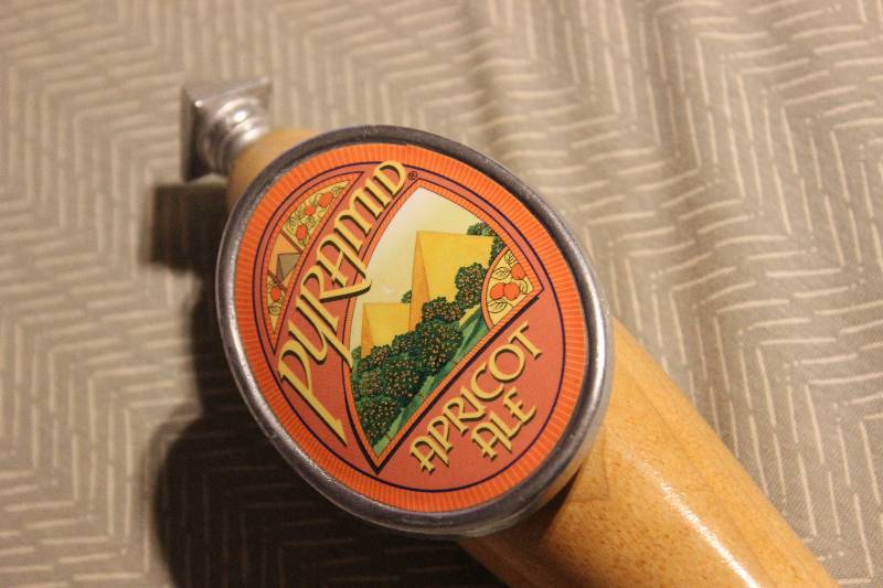Puramid apricot ale beer tap...