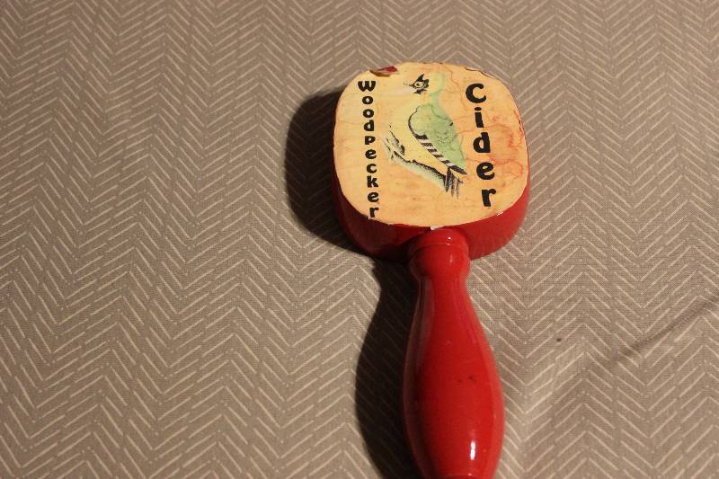 Woodpecker cider beer tap...