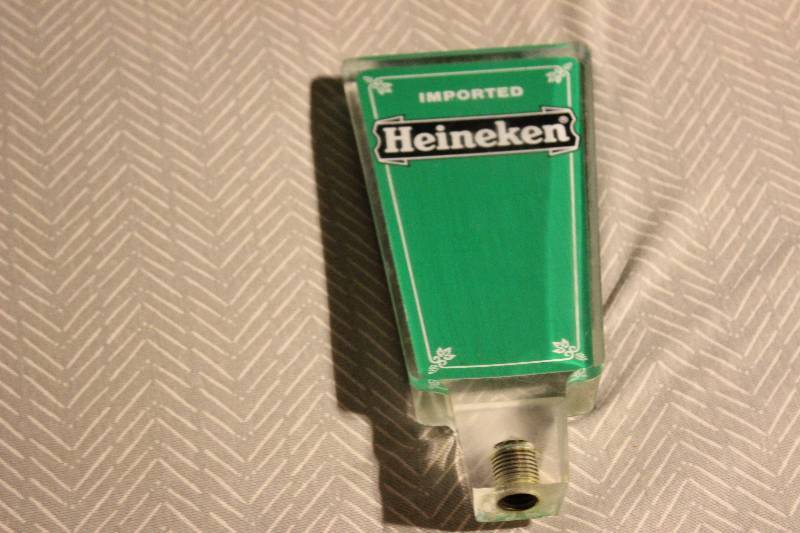 Imported heineken beer tap...