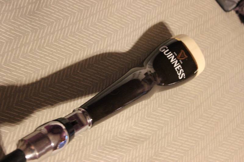 Guinness beer tap...
