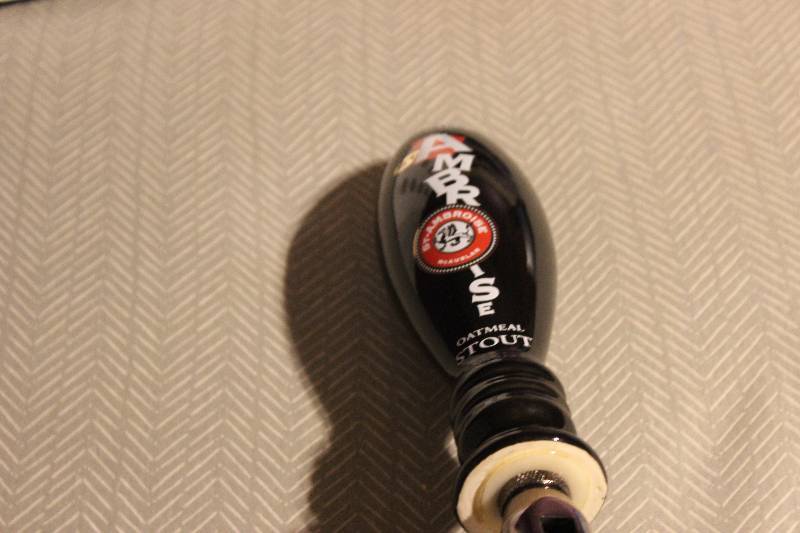 St-ameroise oatmeal stout beer tap...