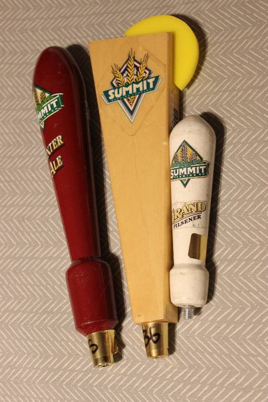 3 mixed beer taps see pics...
