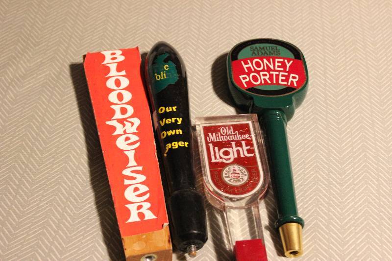 3 mixed beer taps see pics...