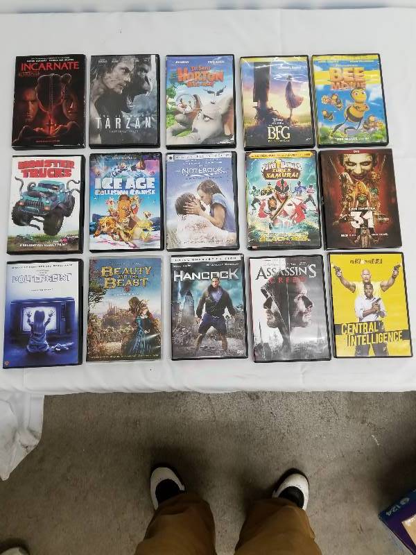 Assorted DVDs