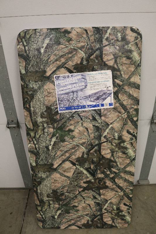 NEW Camo Folding Table