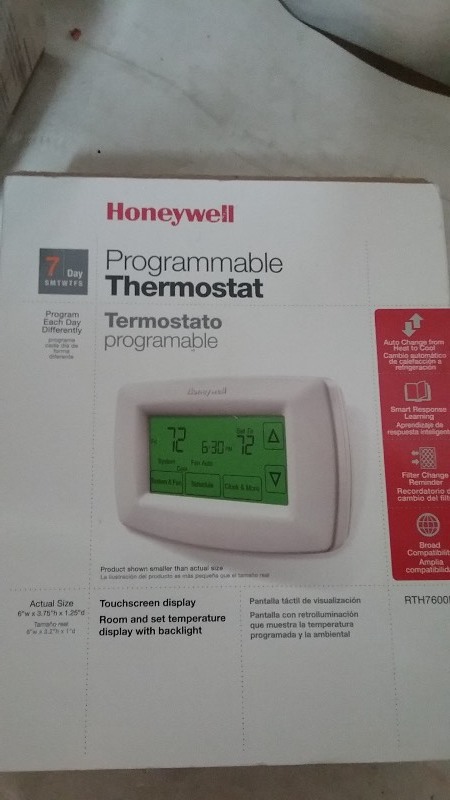 2x Honeywell Thermostats