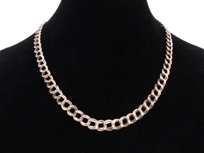 Chainlink&nbsp.925&nbspSterling Silver Necklace (28.6 grams)