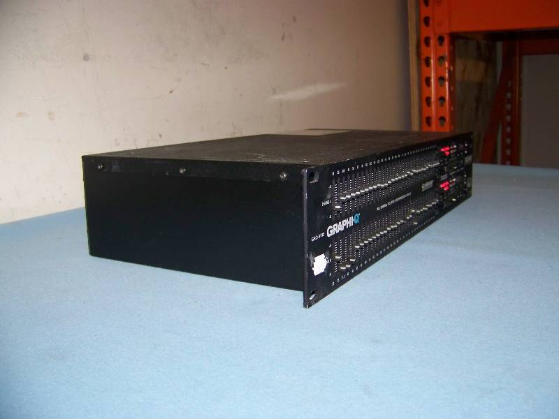 lot 58 image: Sabine, Graphi-Q, 2-Channel, All-Digital EQ  Equalizer  FBX  Compressor  Delay