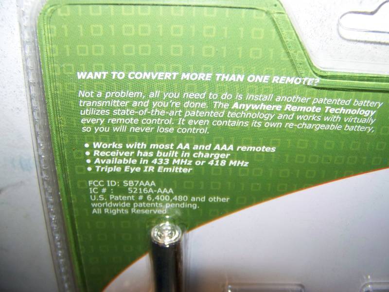 lot 83 image: Next Generation, Anywhere Remote Control Technology - NEW in Packaging