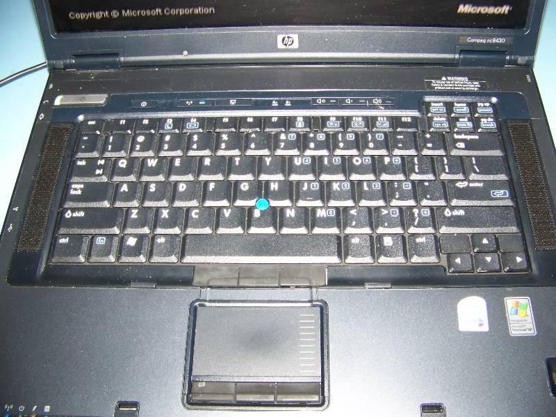 lot 39 image: Hewlett Packard (HP), Compaq, nc8430, Laptop Computer with Power Supply