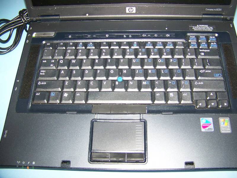 lot 42 image: Hewlett Packard (HP), Compaq, nc8230, Laptop Computer with Power Supply