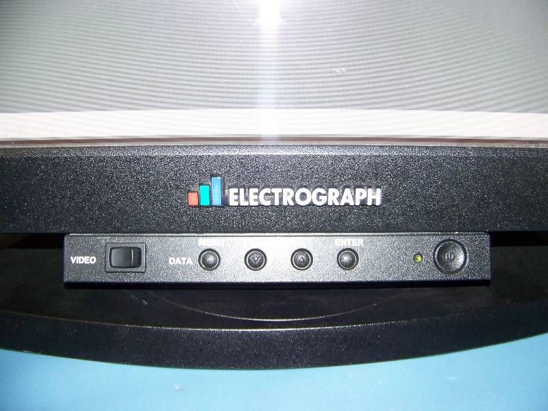 lot 87 image: Electrograph, 25, SXGA, Plasma, Color Video Monitor on Stand