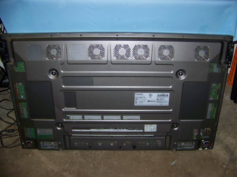 lot 2 image: 50, Panasonic, Plasma, HD (High Definition) Display  Monitor with Remote Control