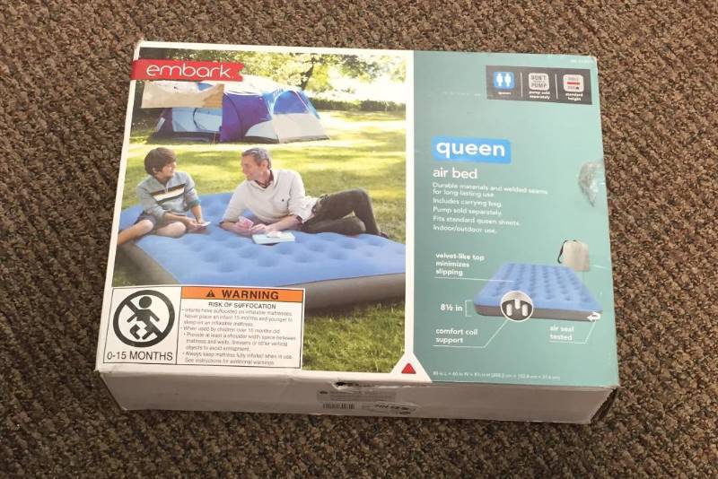 Single High Queen Air Mattress - Embark