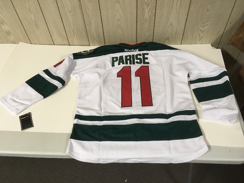 lot 3 image: Authentic WILD Jersey #11 Zack Parise