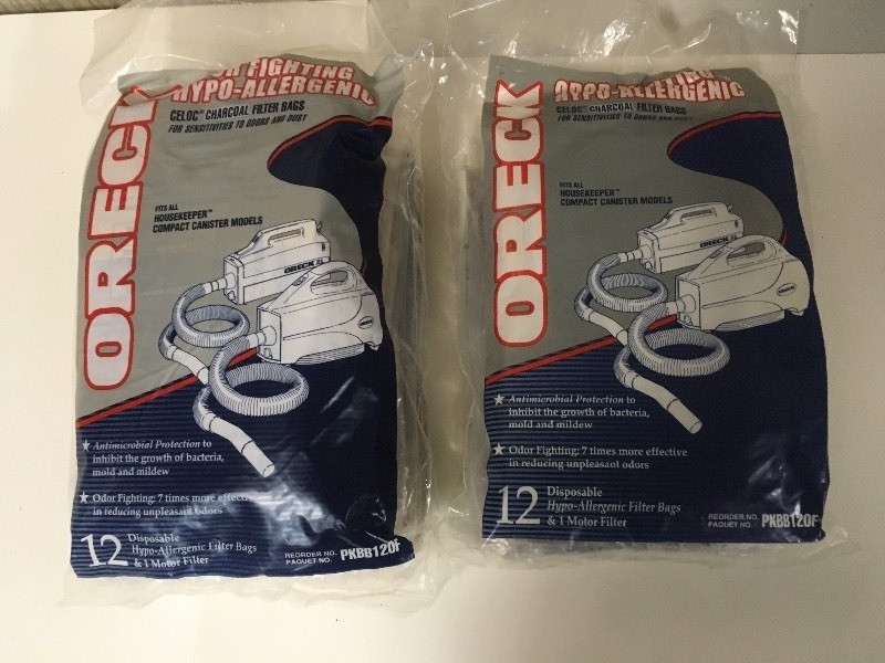 lot 46 image: Oreck Celoc Charcoal Filter Bags