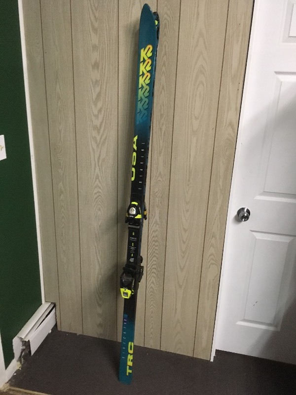 lot 31 image: Skis TRC Sidecut 9.0 & Geze Bindings