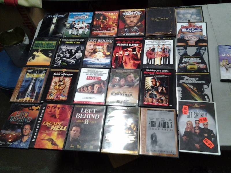 lot 8 image: 25 Count Lot Of DVDs