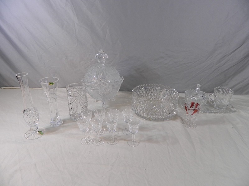 lot 10 image: Waterford and Crystal
