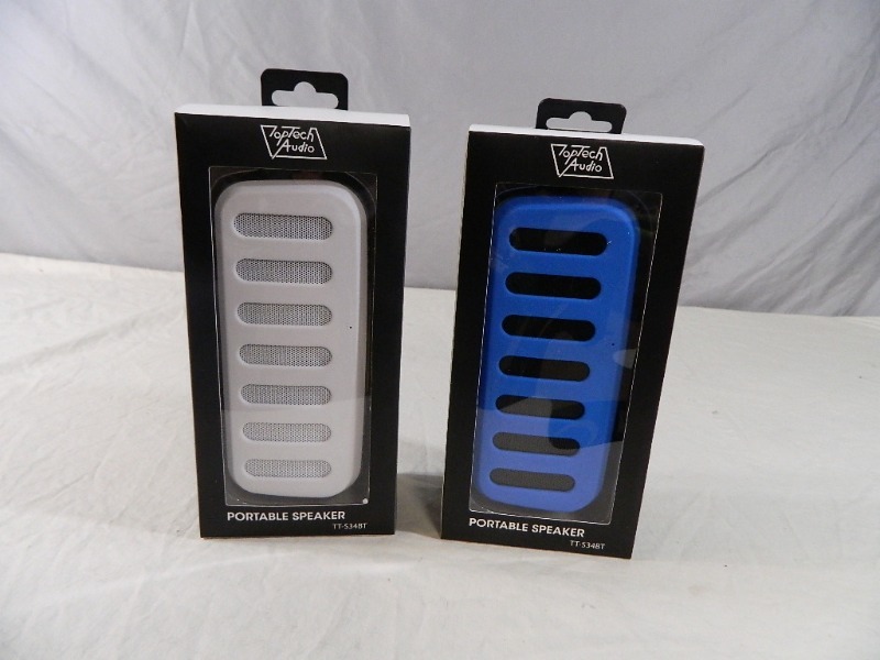 lot 30 image: 2 New Bluetooth Speakers