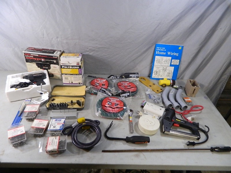 lot 51 image: Assorted Tools and Shop Supplies