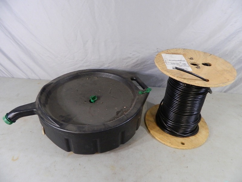 lot 66 image: Oil Drain Pan and Coax Cable