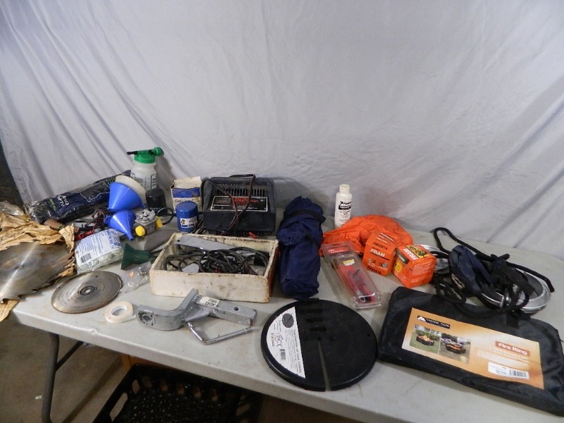 lot 79 image: Shop Supplies, Camping Fire Ring, More
