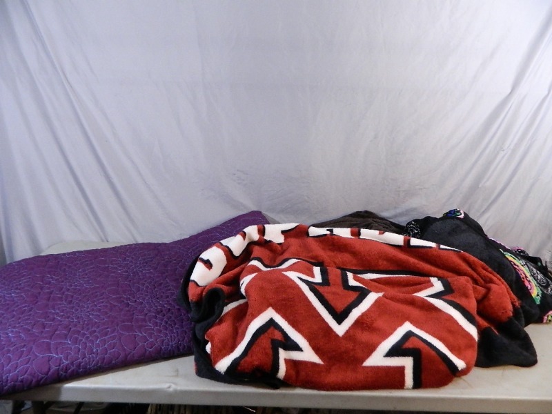 lot 119 image: 4 Assorted Blankets