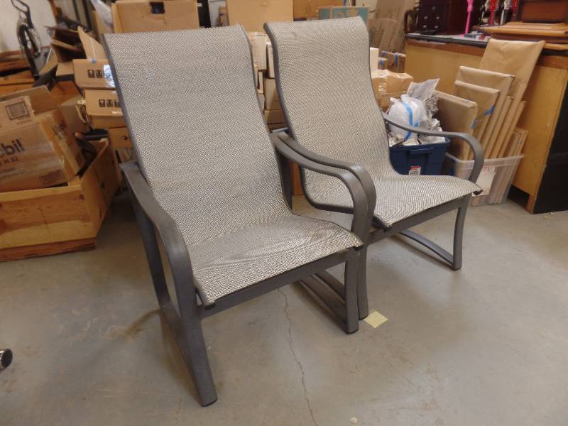 lot 533 image: TROPITONE PATIO CHAIRS
