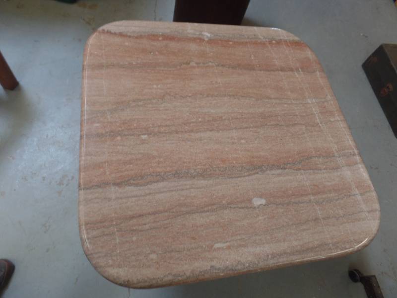 lot 540 image: STONE TOP TABLE