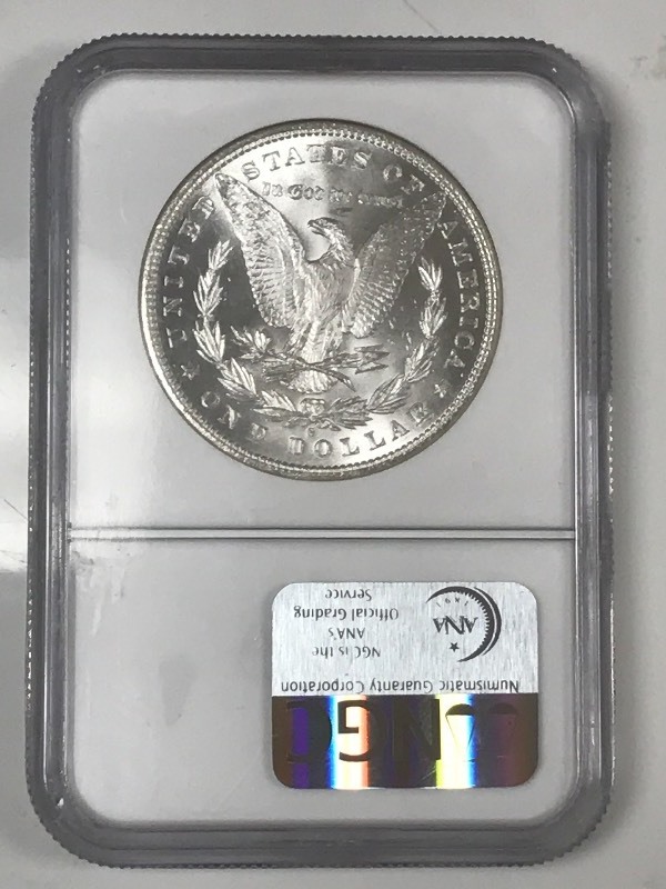 1881-S Morgan Silver Dollar, Graded...