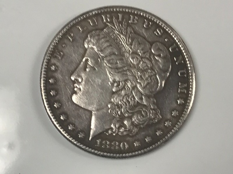 1880-S Morgan Silver Dollar ...