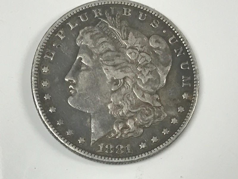 1881-O Morgan Silver Dollar ...