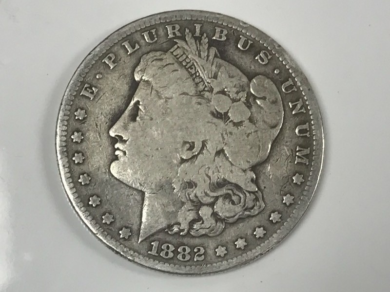 1882-S Morgan Silver Dollar ...