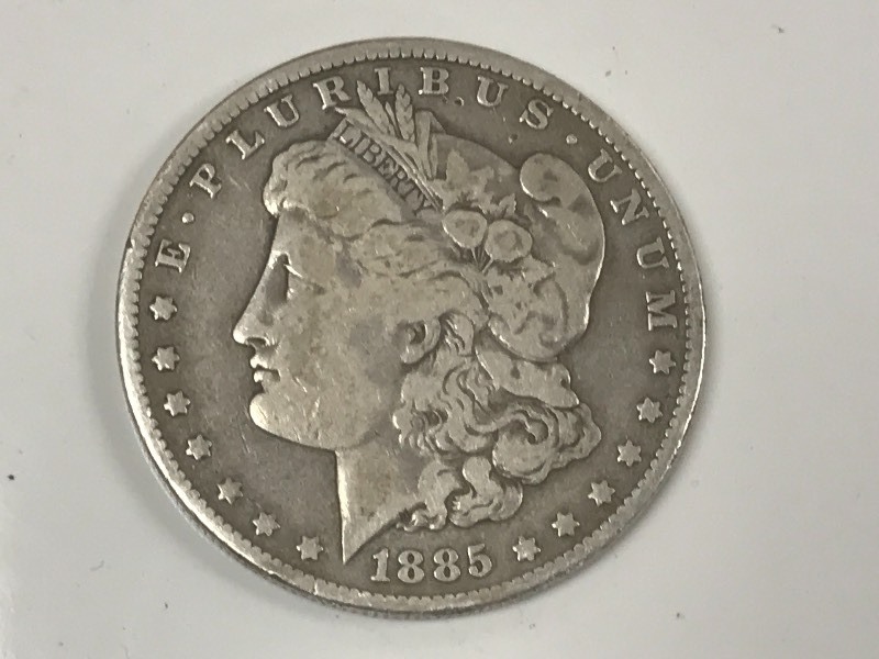1885-O Morgan Silver Dollar ...