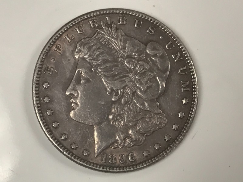 1896 Morgan Silver Dollar ...
