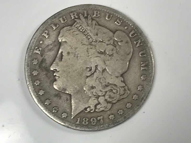 1897-S Morgan Silver Dollar ...
