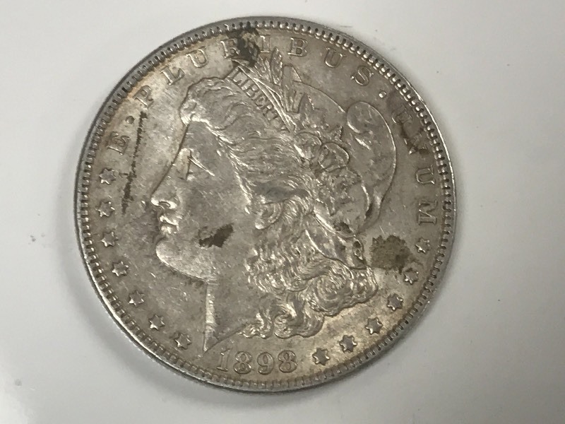 1898 Morgan Silver Dollar ...