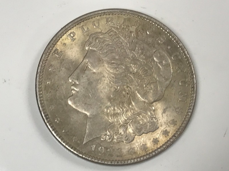 1921 Morgan Silver Dollar ...
