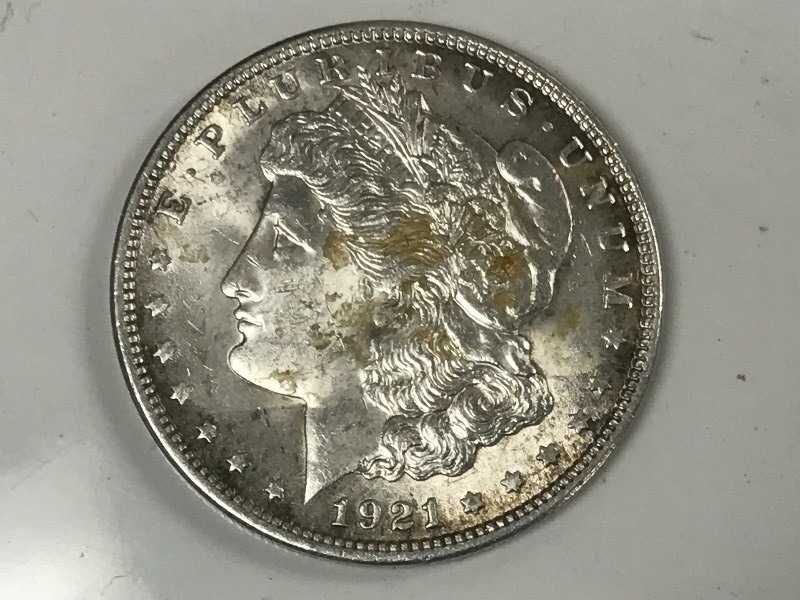 1921 Morgan Silver Dollar ...