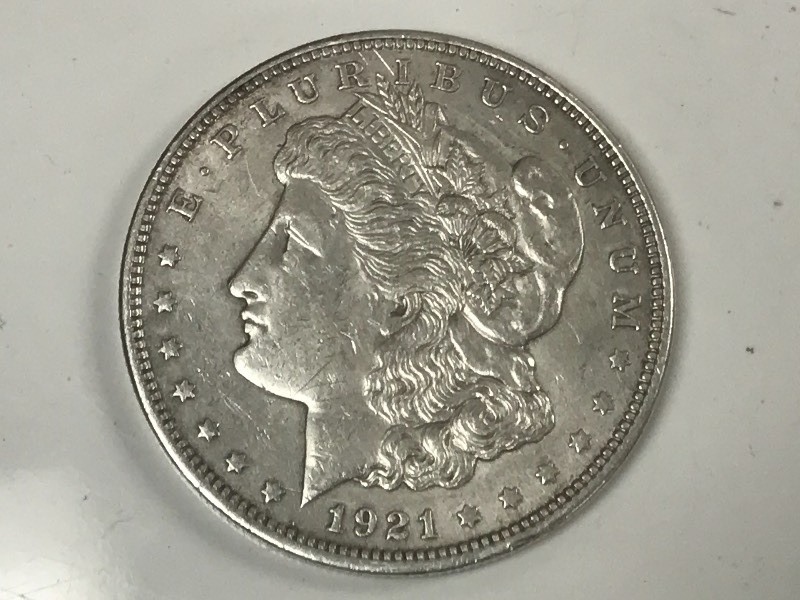1921 Morgan Silver Dollar ...