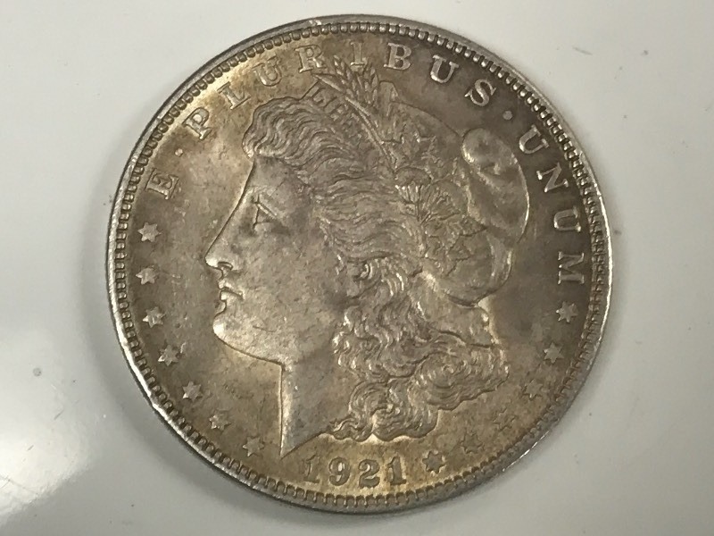 1921 Morgan Silver Dollar ...