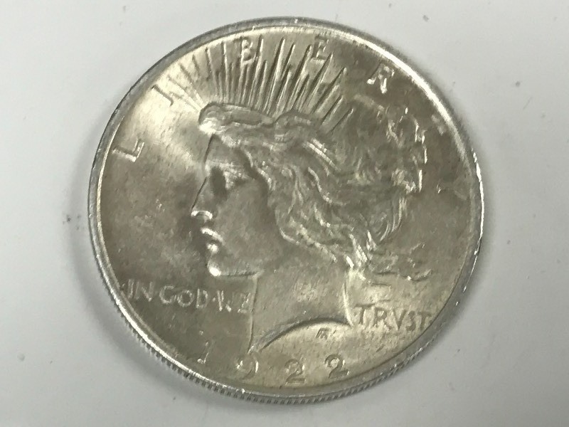 1922 Peace Silver Dollar ...