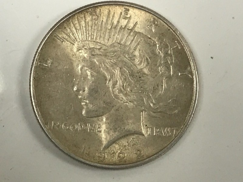1922 Peace Silver Dollar ...