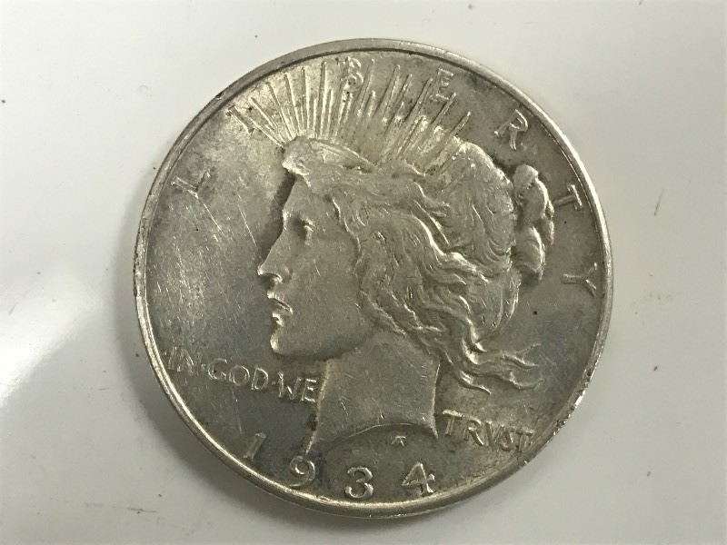 1934-D Peace Silver Dollar ...