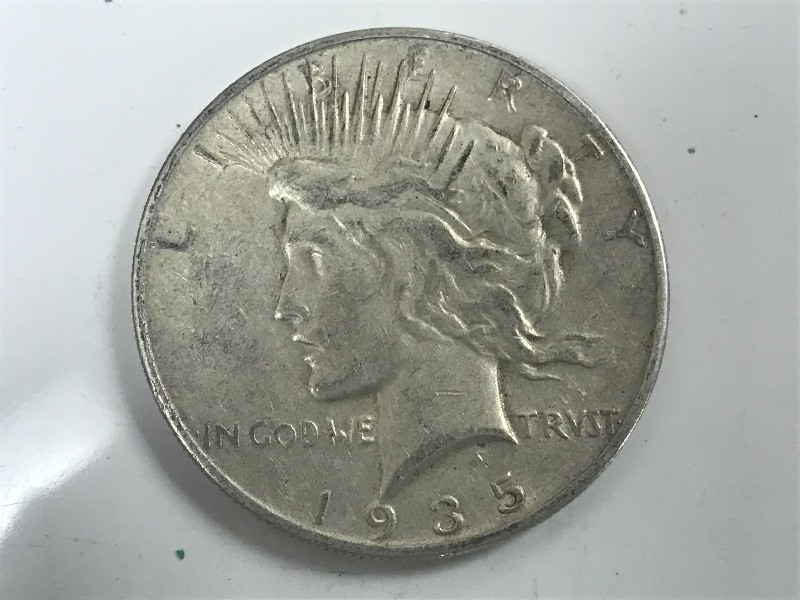 1935-S Peace Silver Dollar ...