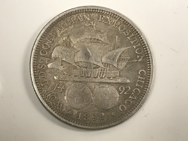 1892 Columbian Silver Half Dollar ...